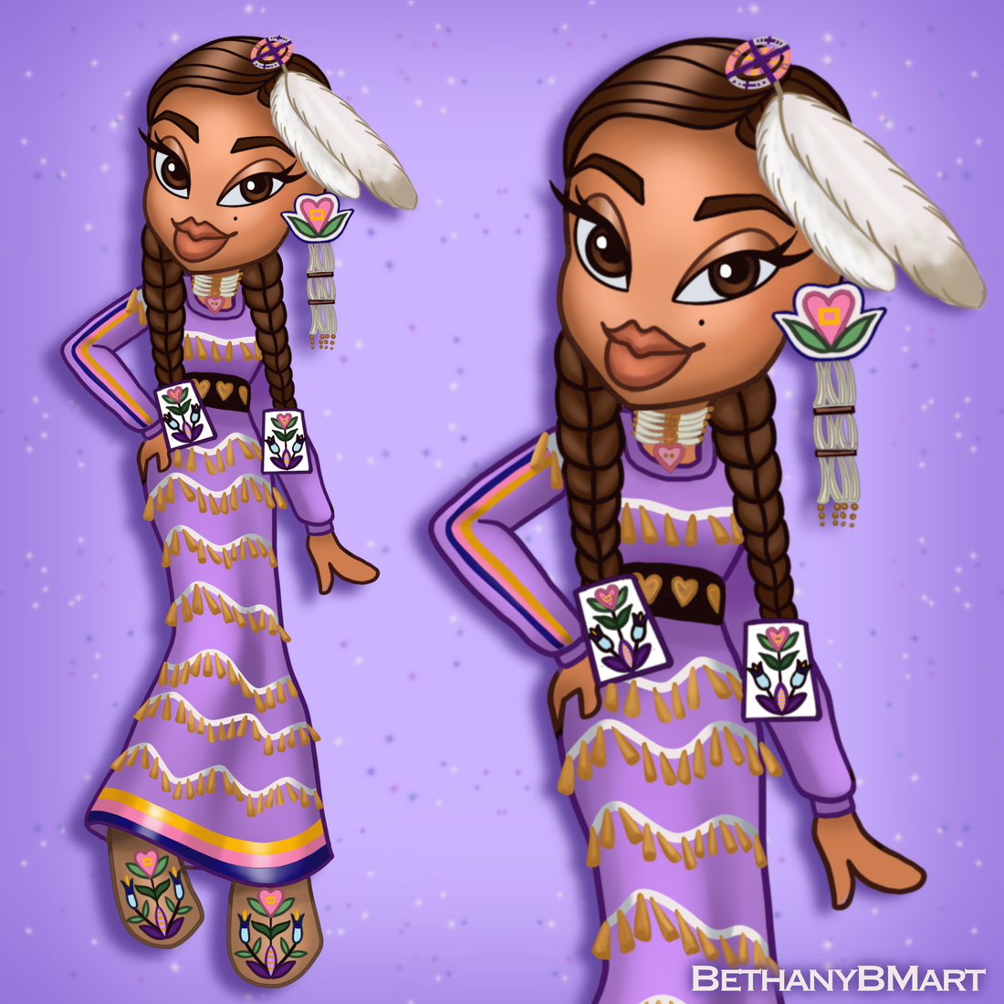 WACIPI Bratz Jingle Dancer