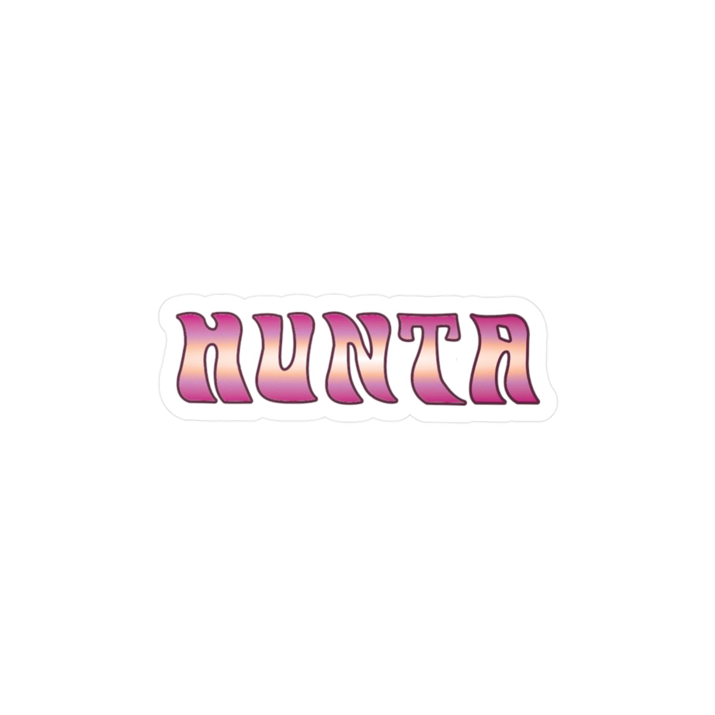 Hunta Sticker