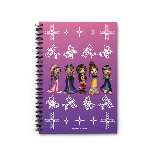 Indigenous Baddiez Spiral Notebook