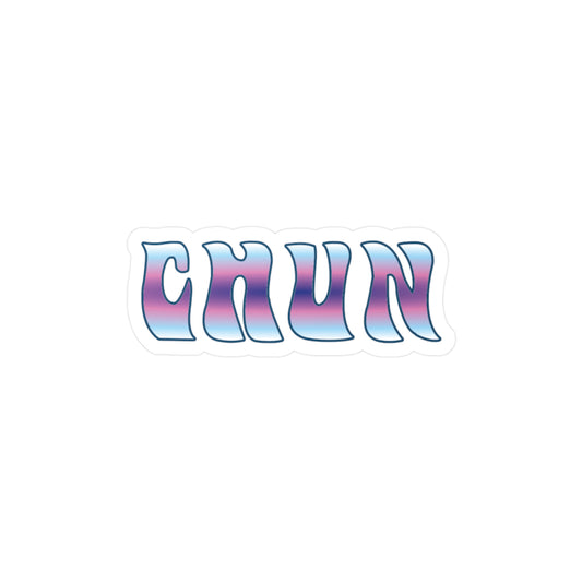 Chun Sticker