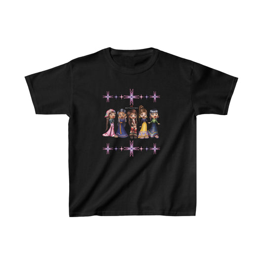 Detailed Kids Indigenous Baddiez shirt