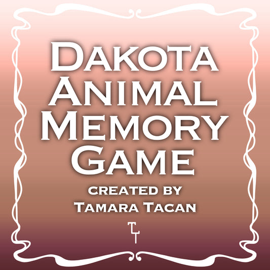 Dakota Wamanicha (animal) Memory Match Game