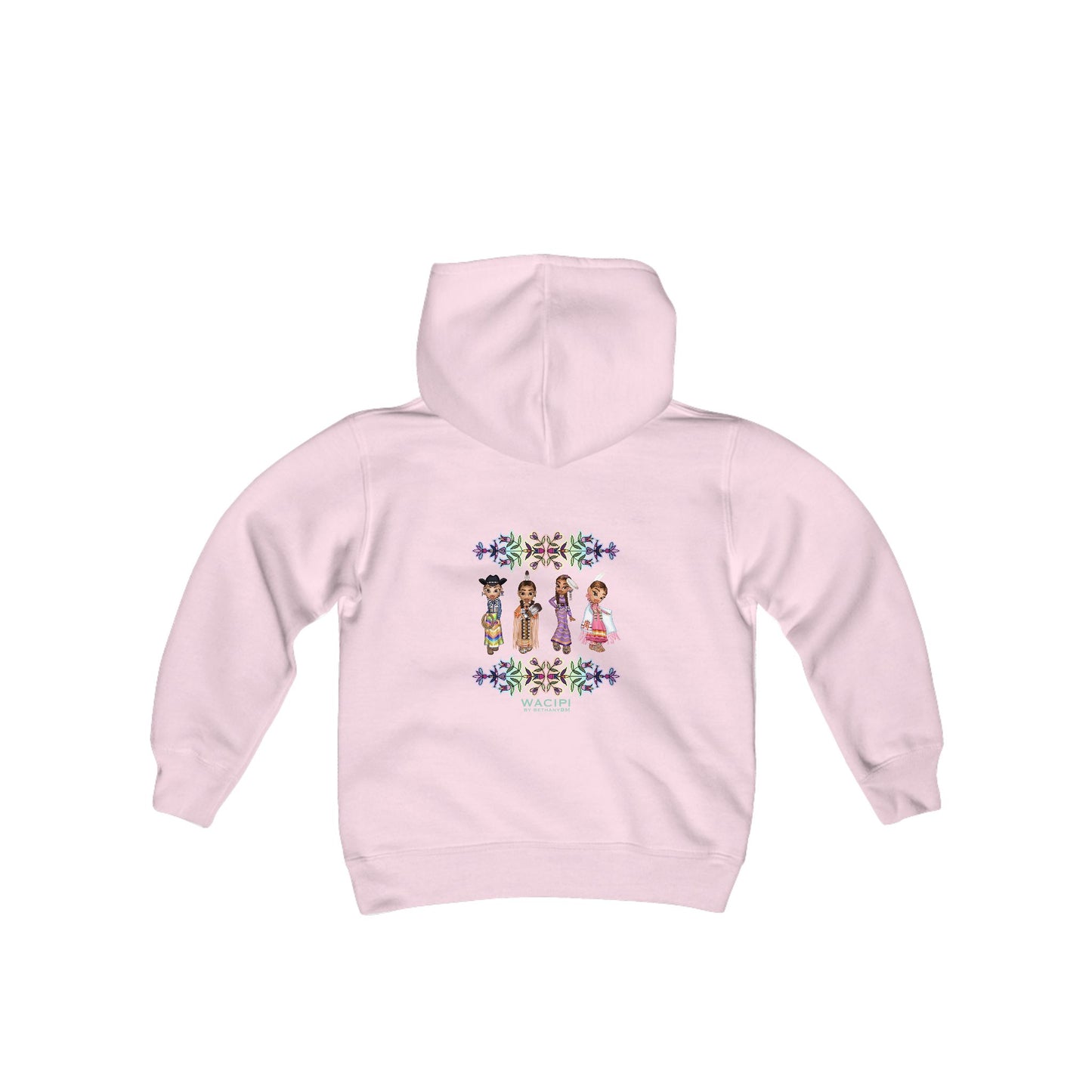 Youth Size Girl’s WACIPI Pullover Hoodie